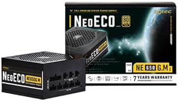 ANTEC NE650G M ブラック 出力650W Amazon | ANTEC Antec、80PLUS Gold認証取得 高効率高耐久フル